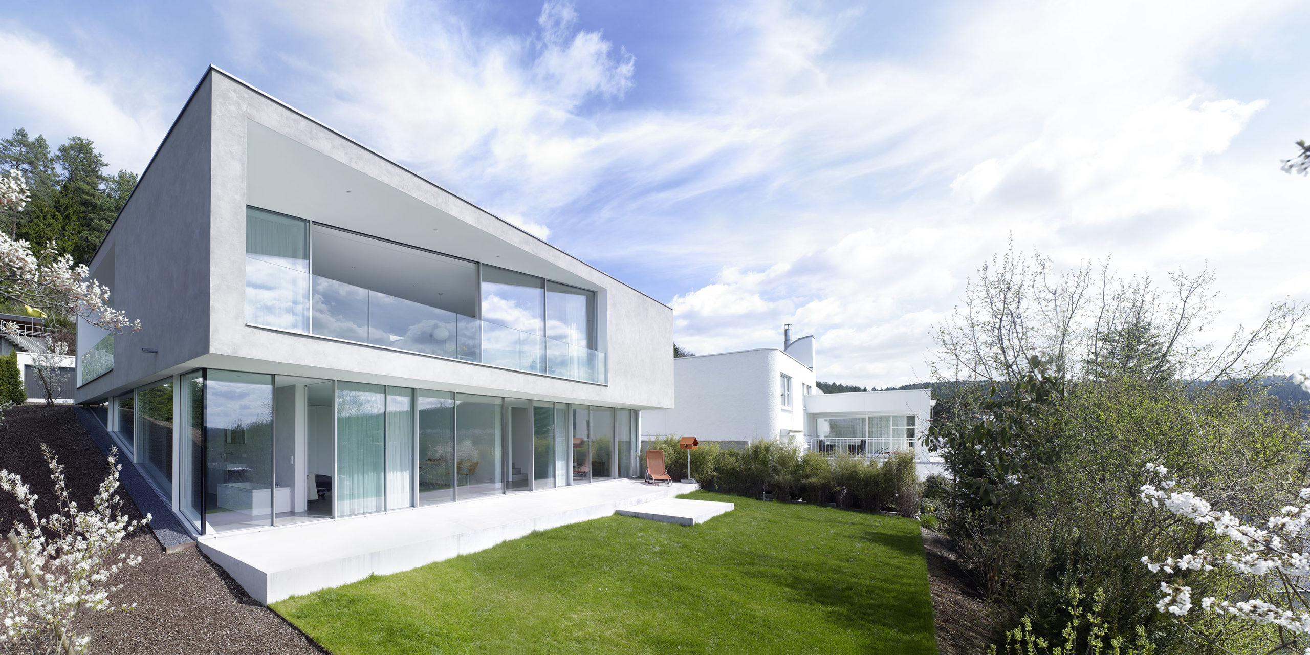 Haus B. von Braun+Müller Architekten BDA aufgenommen in Tuttlingen 2014 Bild 1