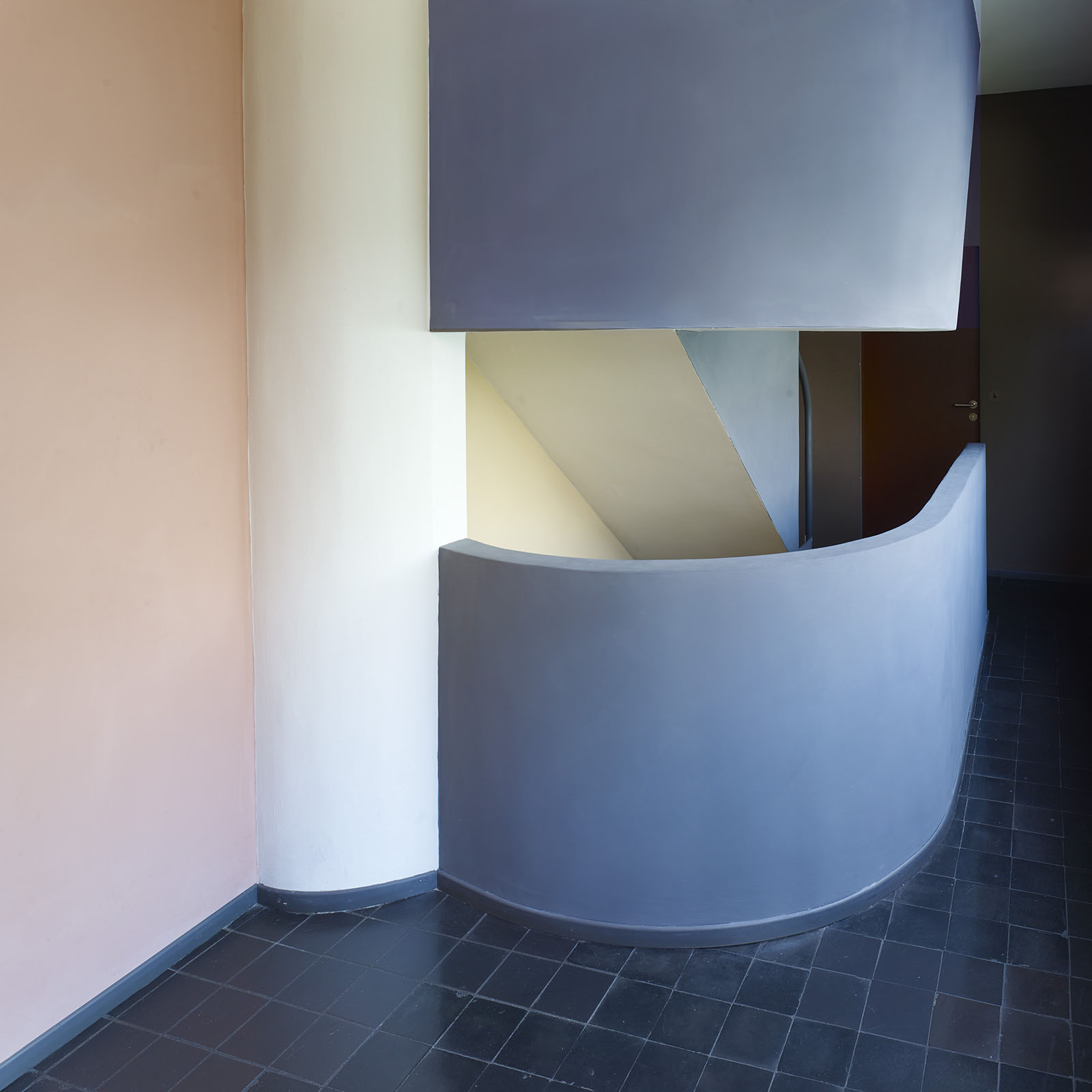 Weissenhofmuseum von Le Corbusier-Doppelhaus aufgenommen in Stuttgart 2021 Bild 2