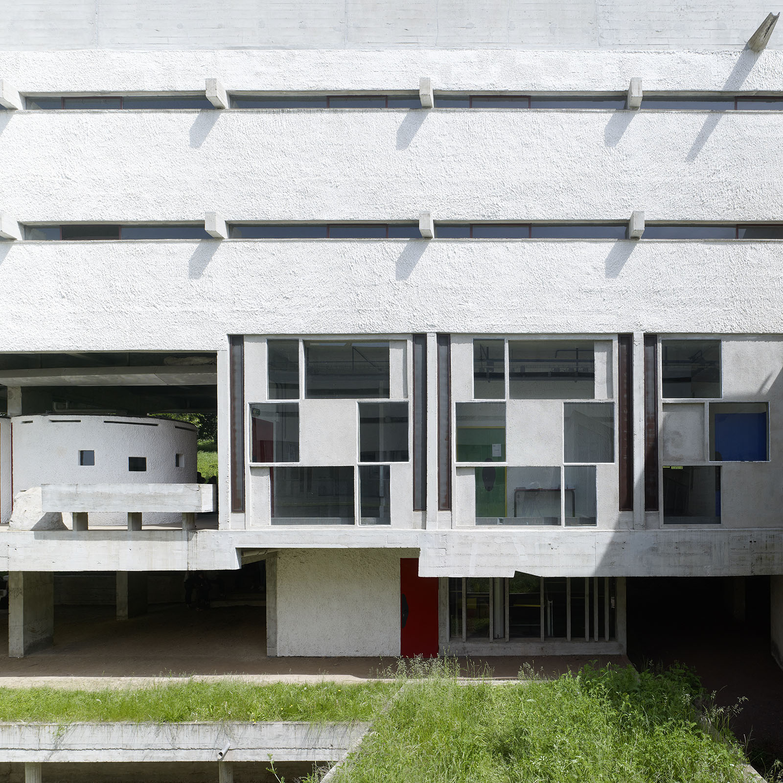 Couvent de La Tourette von Le Corbusier aufgenommen in Éveux 2014 Bild 3