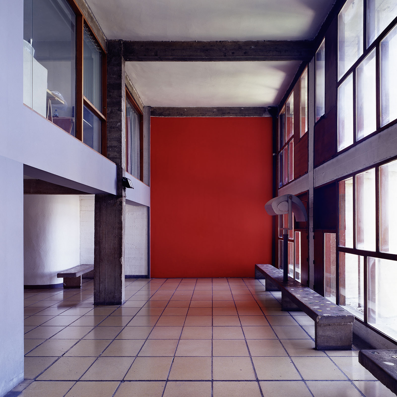 Unité d'Habitation von Le Corbusier aufgenommen in Marseille 2004 Bild 3